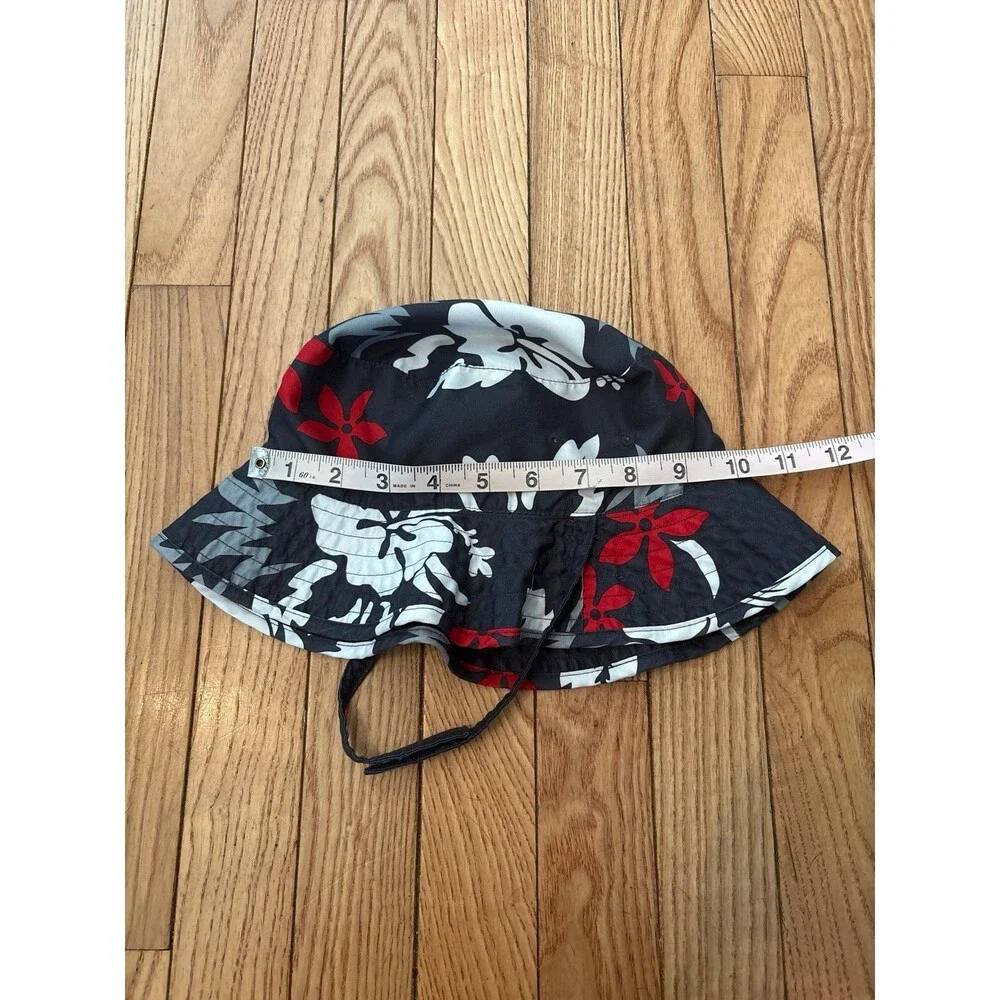 Gymboree bucket hat boys large swimming swimwear playwear kids black tropical